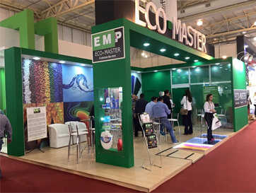 Ecomaster's booth at Interplast Fair 2016
